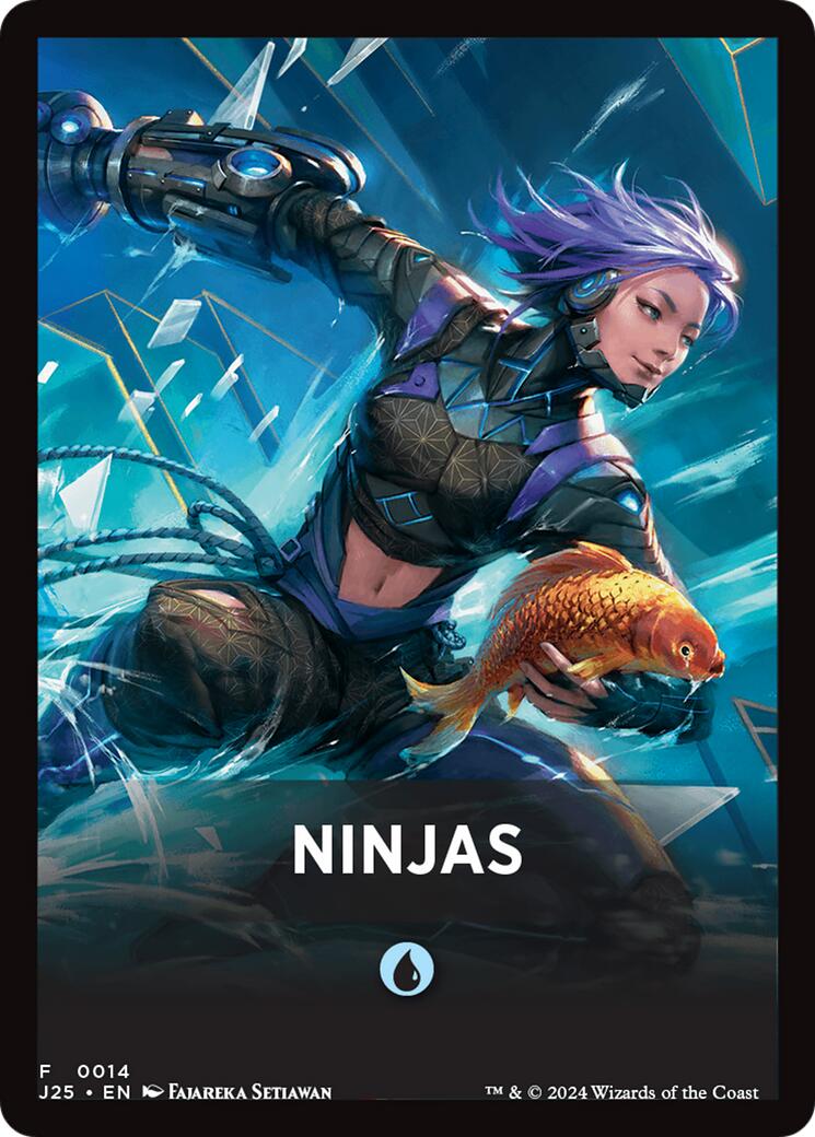 Ninjas Theme Card