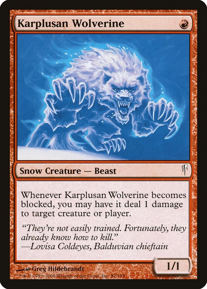 Karplusan Wolverine [CSP - 87]