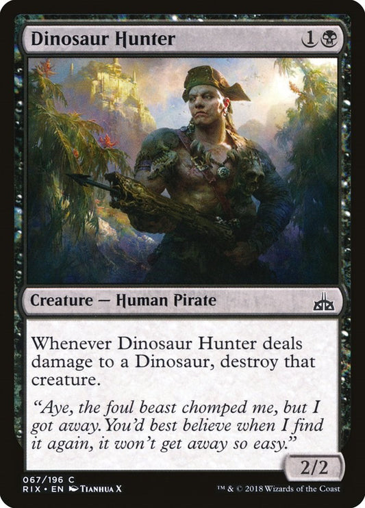 Dinosaur Hunter [RIX - 67]