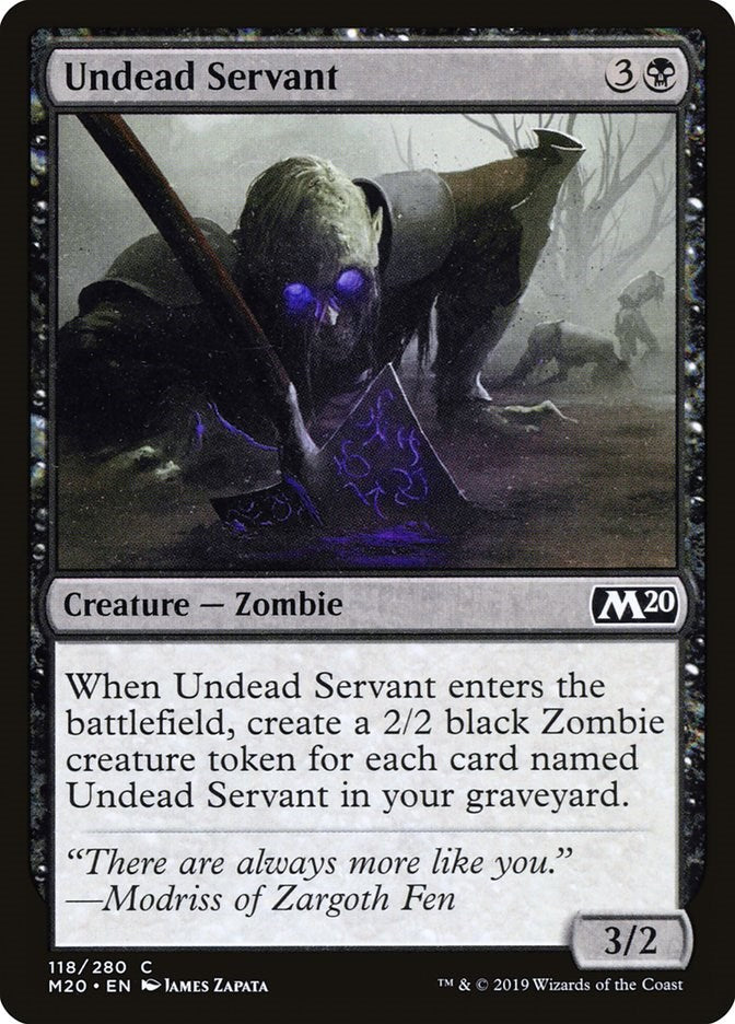 Undead Servant [M20 - 118]