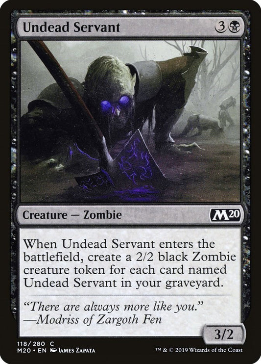 Undead Servant [M20 - 118]