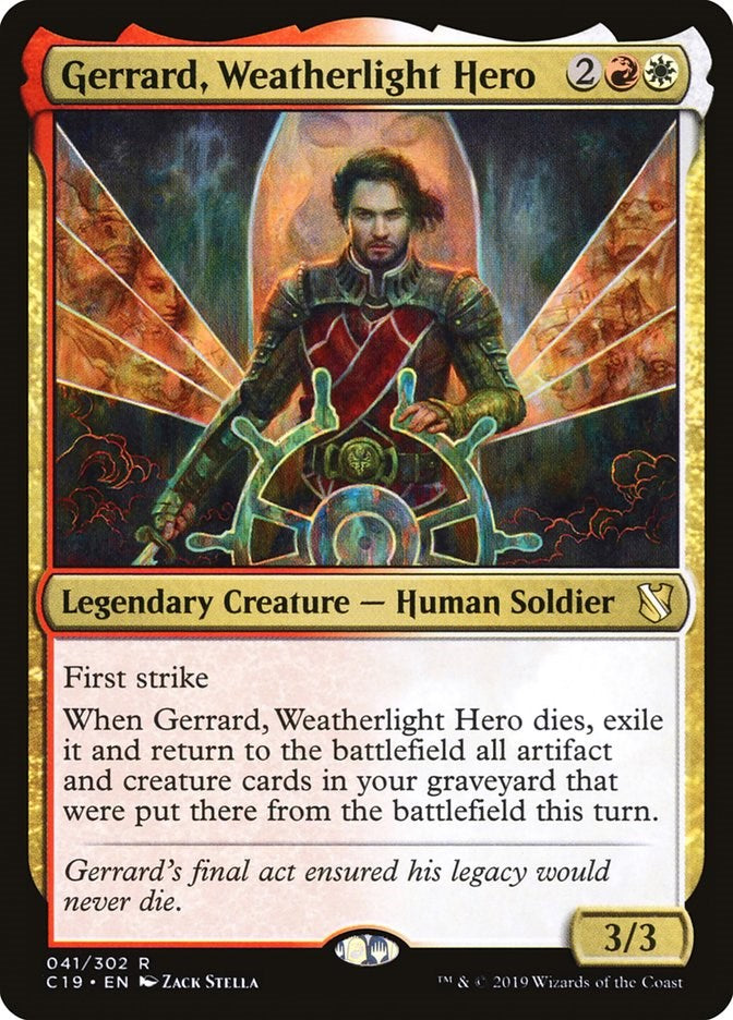 Gerrard, Weatherlight Hero [C19 - 41]