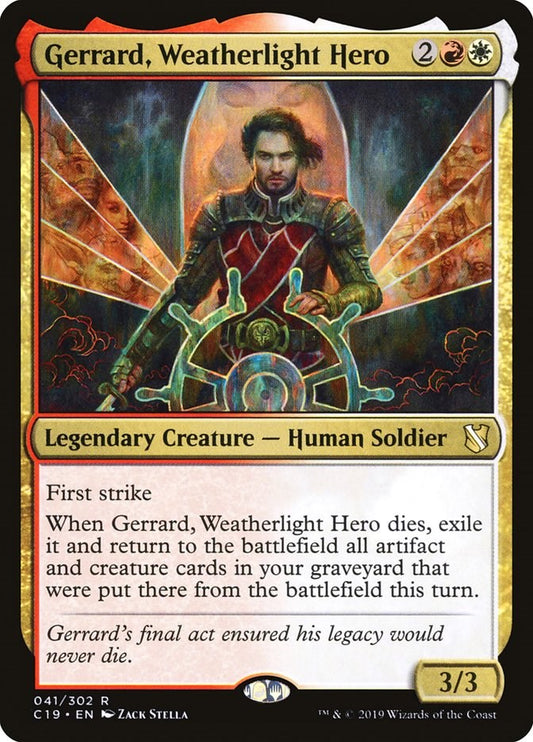 Gerrard, Weatherlight Hero [C19 - 41]