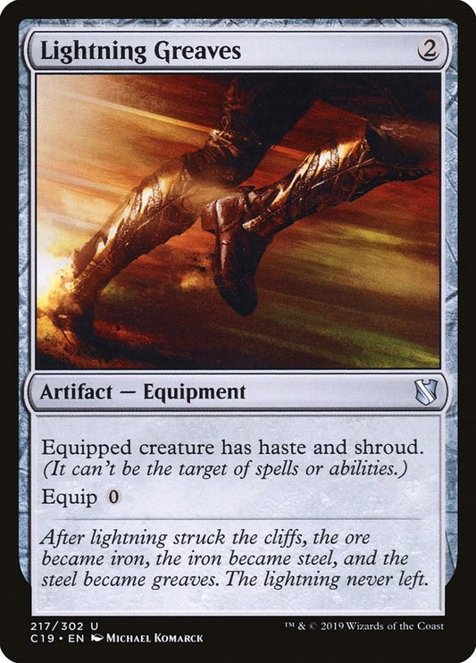 Lightning Greaves [C19 - 217]