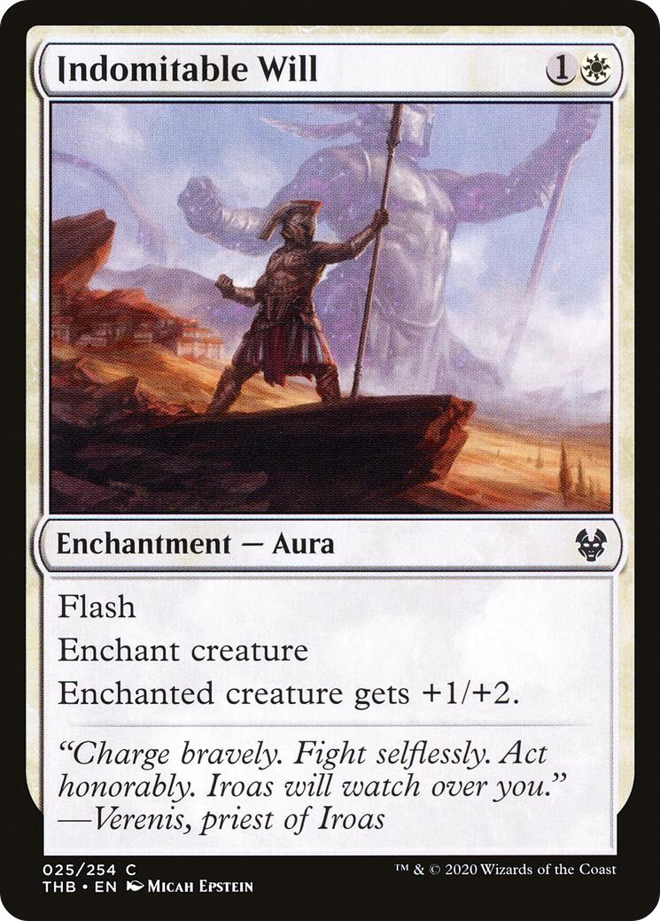 Indomitable Will [THB - 25]