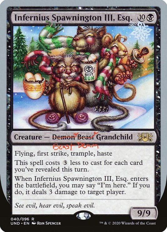 Infernius Spawnington III, Esq. [UND - 40]