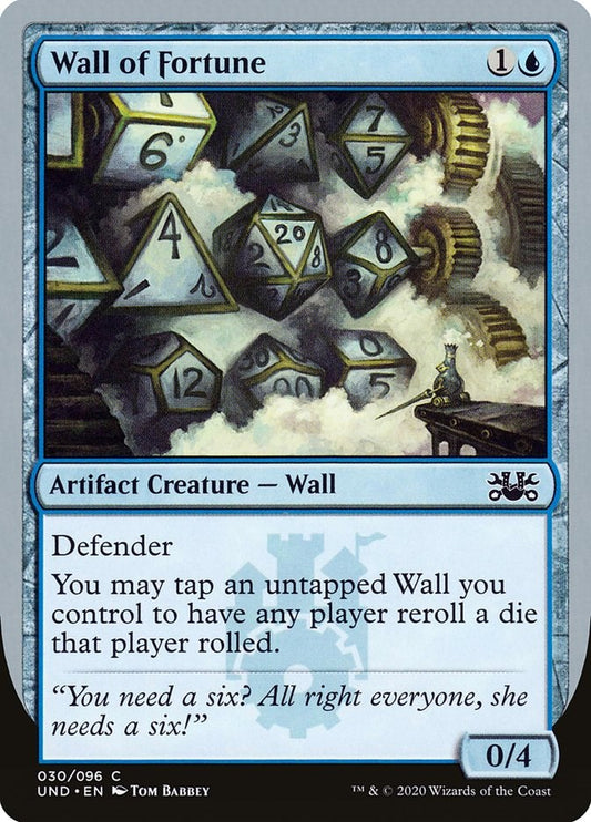 Wall of Fortune [UND - 30]