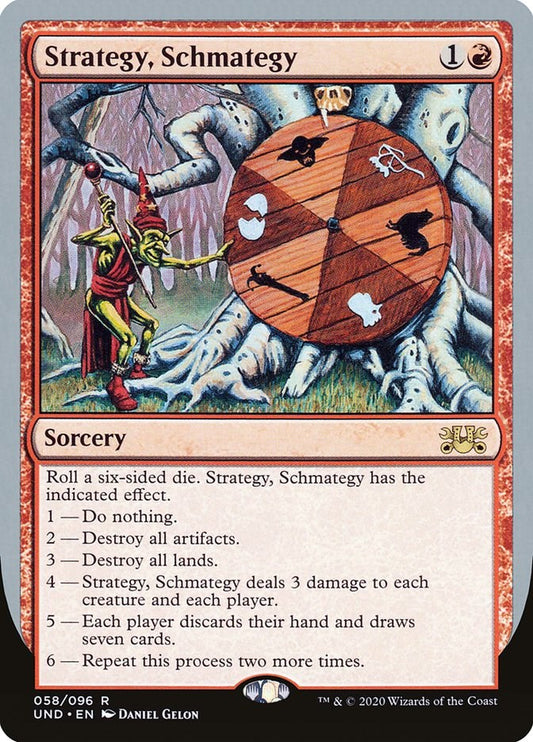 Strategy, Schmategy [UND - 58]