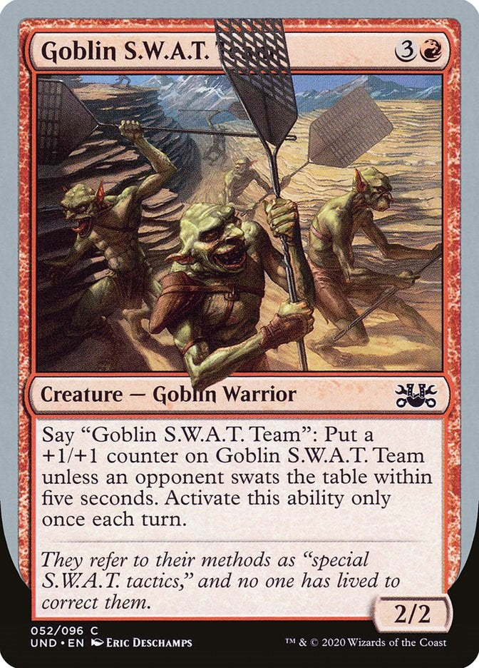 Goblin S.W.A.T. Team [UND - 52]