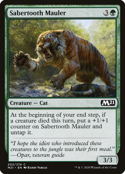 Sabertooth Mauler [M21 - 202]