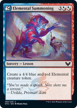 Elemental Summoning [STX - 183]