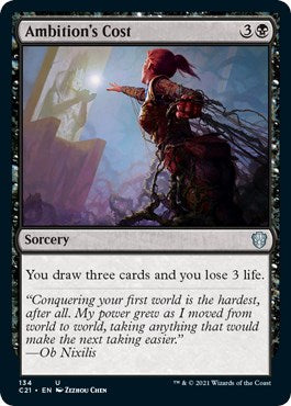 Ambition's Cost [C21 - 134]