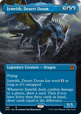 Iymrith, Desert Doom (Borderless) [AFR - 290]
