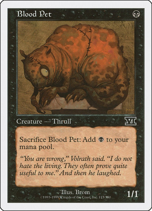 Blood Pet [6ED - 115]