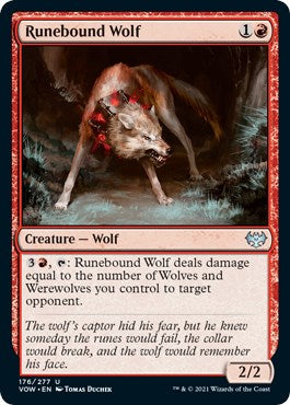 Runebound Wolf [VOW - 176]