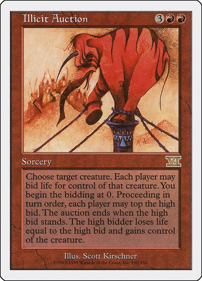 Illicit Auction [6ED - 190]