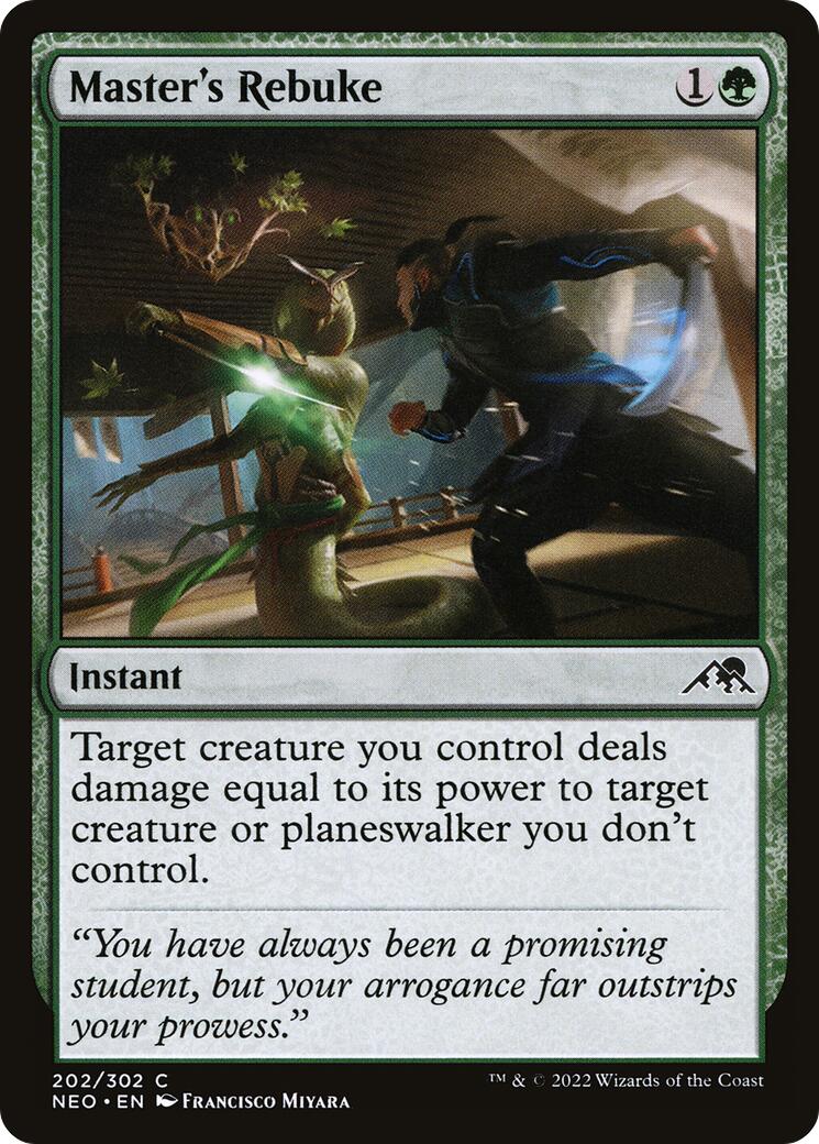Master's Rebuke [NEO - 202]