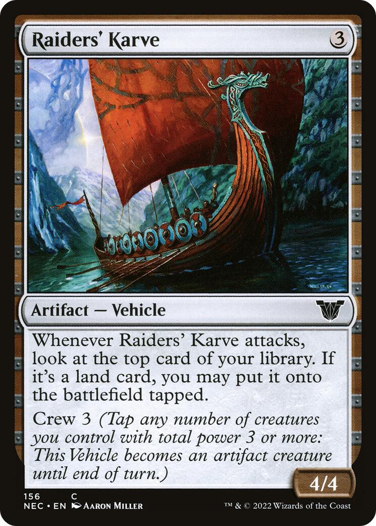 Raiders' Karve [NEC - 156]
