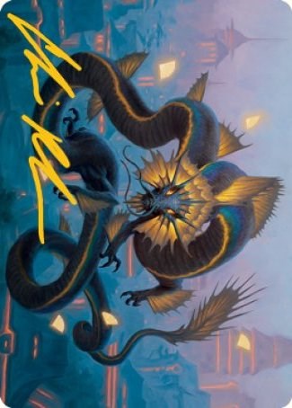 Ao, the Dawn Sky Art Card (25/81) (Gold-Stamped Signature) [ASNEO - 25]