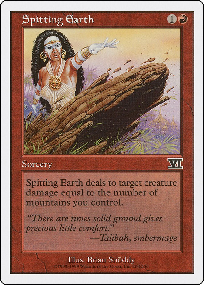 Spitting Earth [6ED - 207]