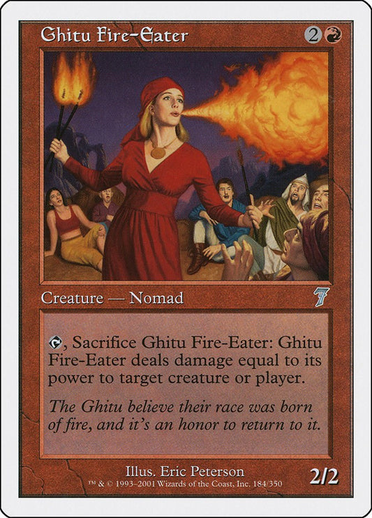 Ghitu Fire-Eater [7ED - 184]