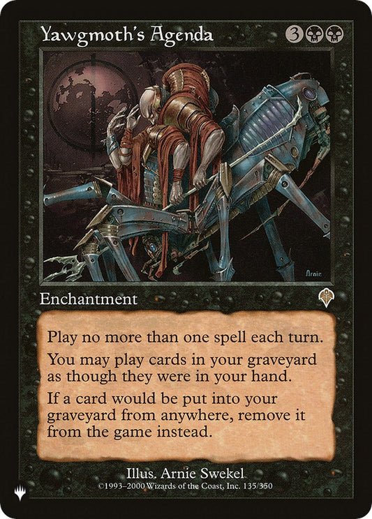 Yawgmoth's Agenda [LIST - 135/350]