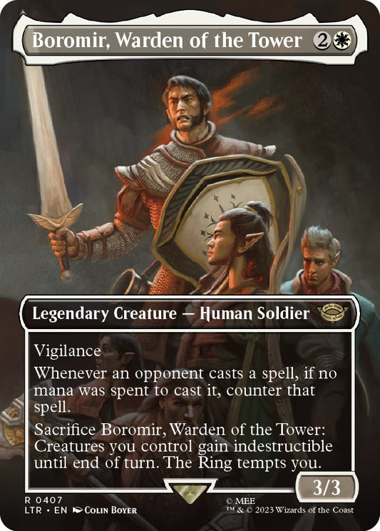 Boromir, Warden of the Tower (Borderless) [LTR - 407]