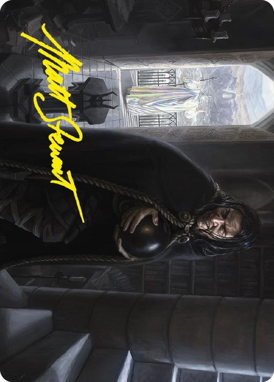 Grima, Saruman's Footman Art Card (Gold-Stamped Signature) [ASLTR - 63]