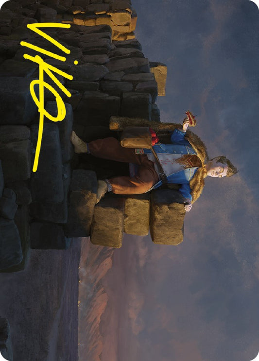Pippin, Warden of Isengard Art Card (Gold-Stamped Signature) [ASLTR - 66]