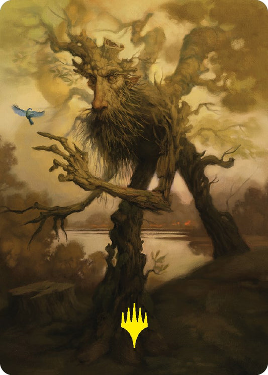 Treefolk Token Art Card (Gold-Stamped Signature) [ASLTR - 81]