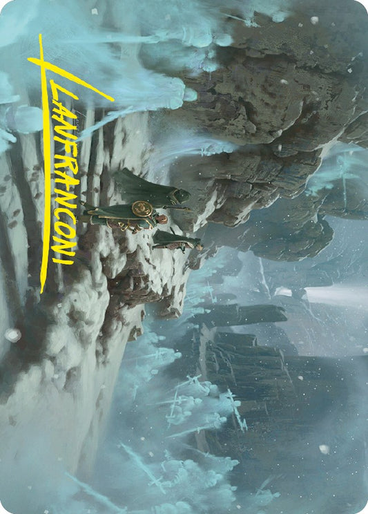 Ghost Quarter Art Card (Gold-Stamped Signature) [ASLTR - 78]