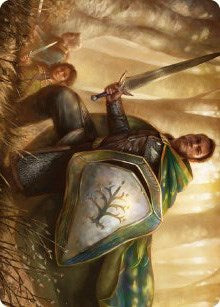Boromir, Warden of the Tower Art Card [ASLTR - 1]