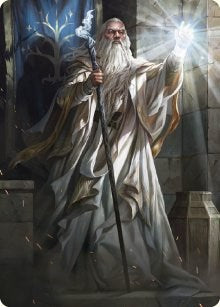 Gandalf the White Art Card [ASLTR - 3]