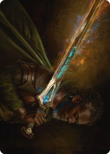 Anduril, Flame of the West Art Card [ASLTR - 28]