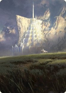 Minas Tirith Art Card [ASLTR - 55]