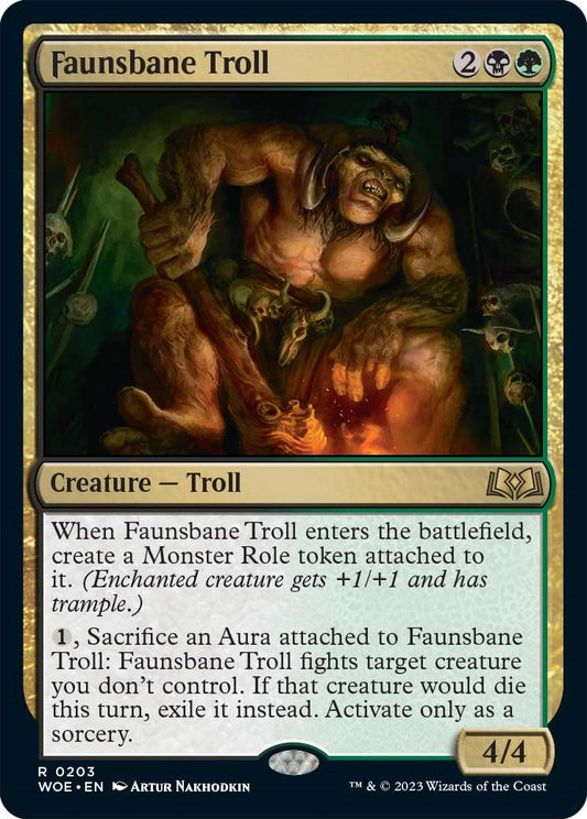 Faunsbane Troll [WOE - 203]