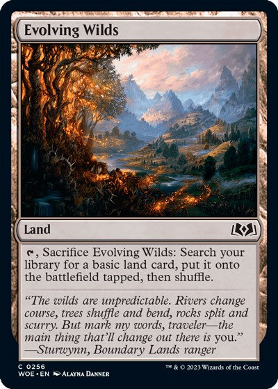 Evolving Wilds [WOE - 256]