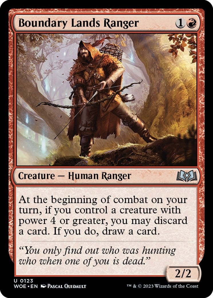 Boundary Lands Ranger [WOE - 123]