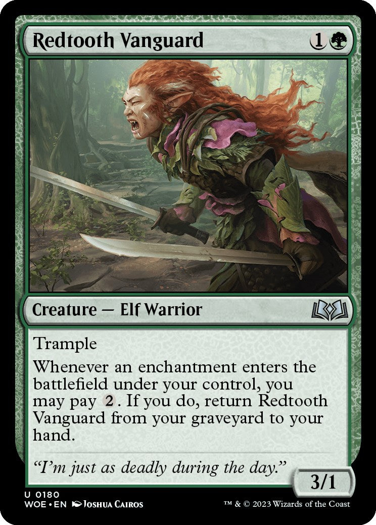 Redtooth Vanguard [WOE - 180]