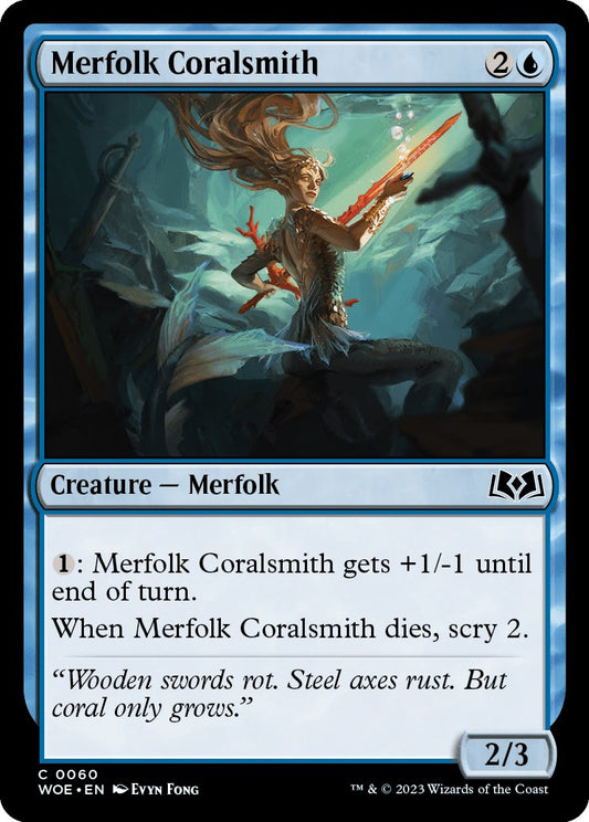 Merfolk Coralsmith [WOE - 60]