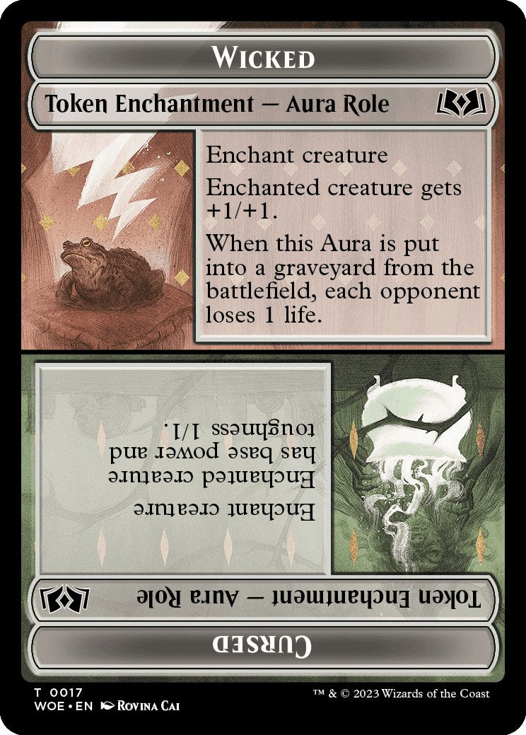 Wicked Role / Cursed Role Token [WOE - 17]
