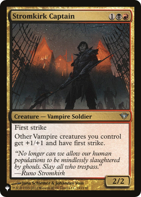 Stromkirk Captain [LIST - 143/158]