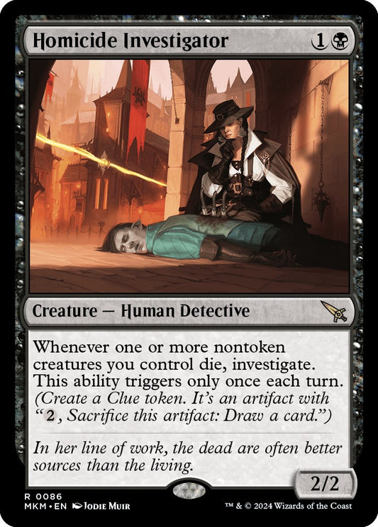 Homicide Investigator [MKM - 86]