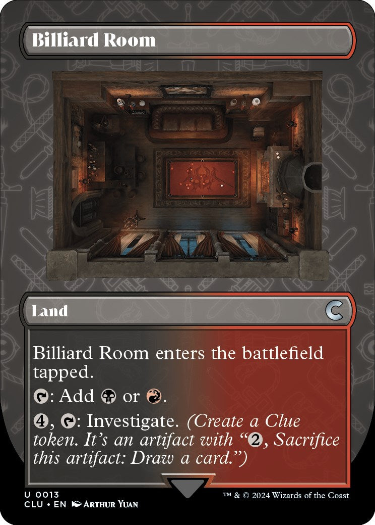 Billiard Room (Borderless)