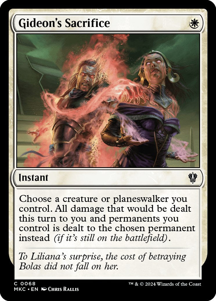 Gideon's Sacrifice [MKC - 68]