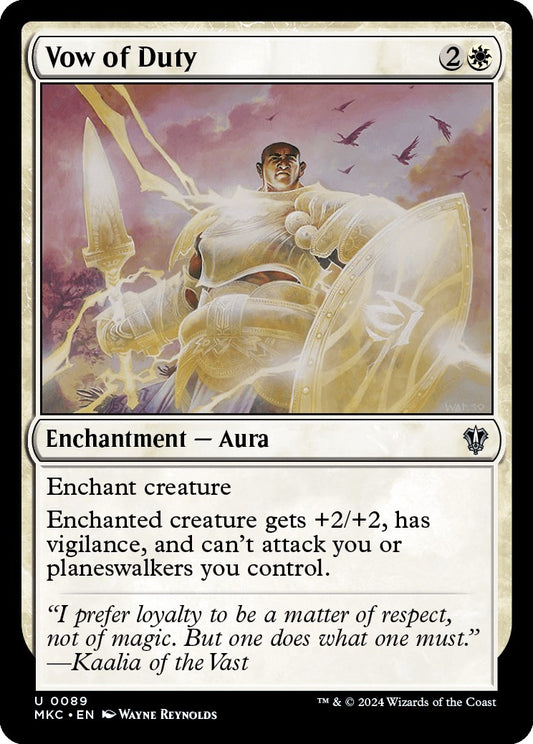 Vow of Duty [MKC - 89]