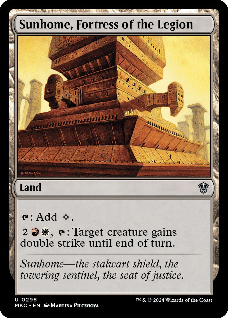 Sunhome, Fortress of the Legion [MKC - 298]