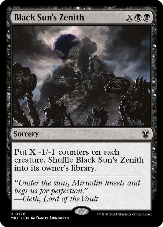 Black Sun's Zenith [MKC - 126]
