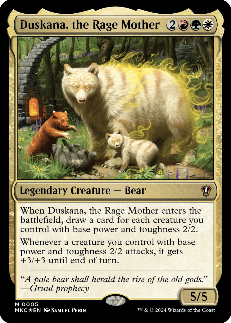 Duskana, the Rage Mother [MKC - 5]