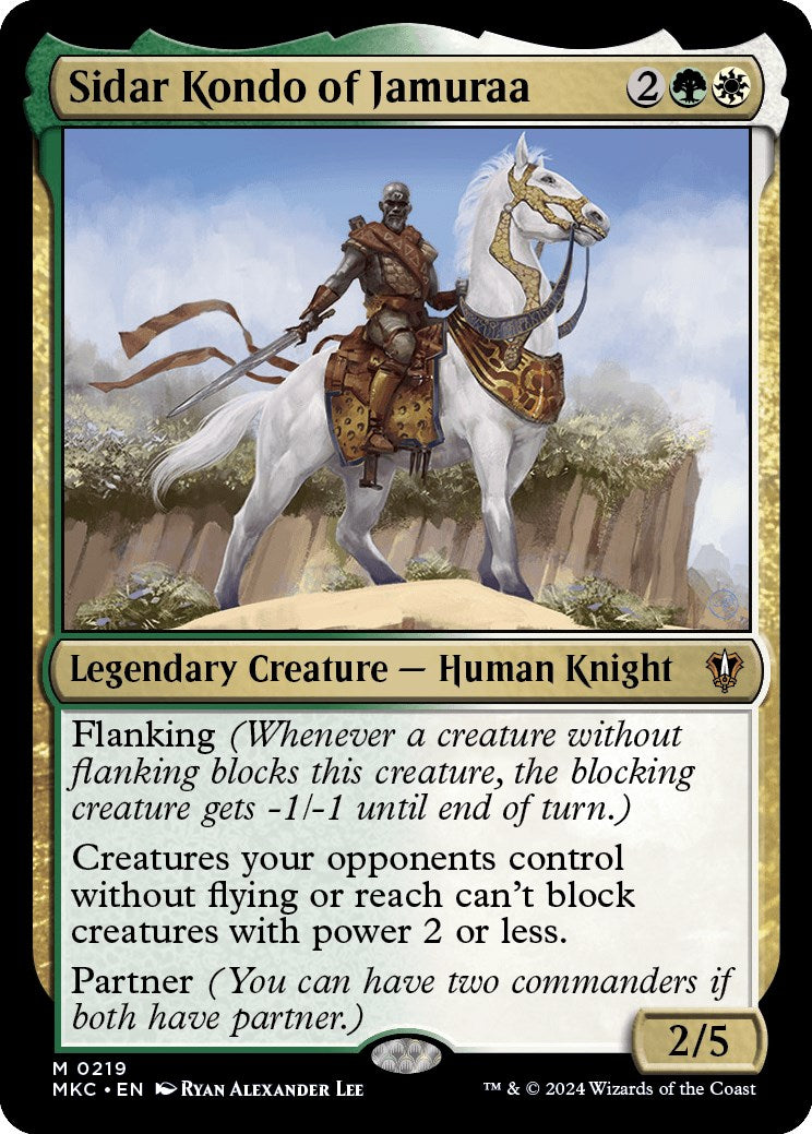 Sidar Kondo of Jamuraa [MKC - 219]